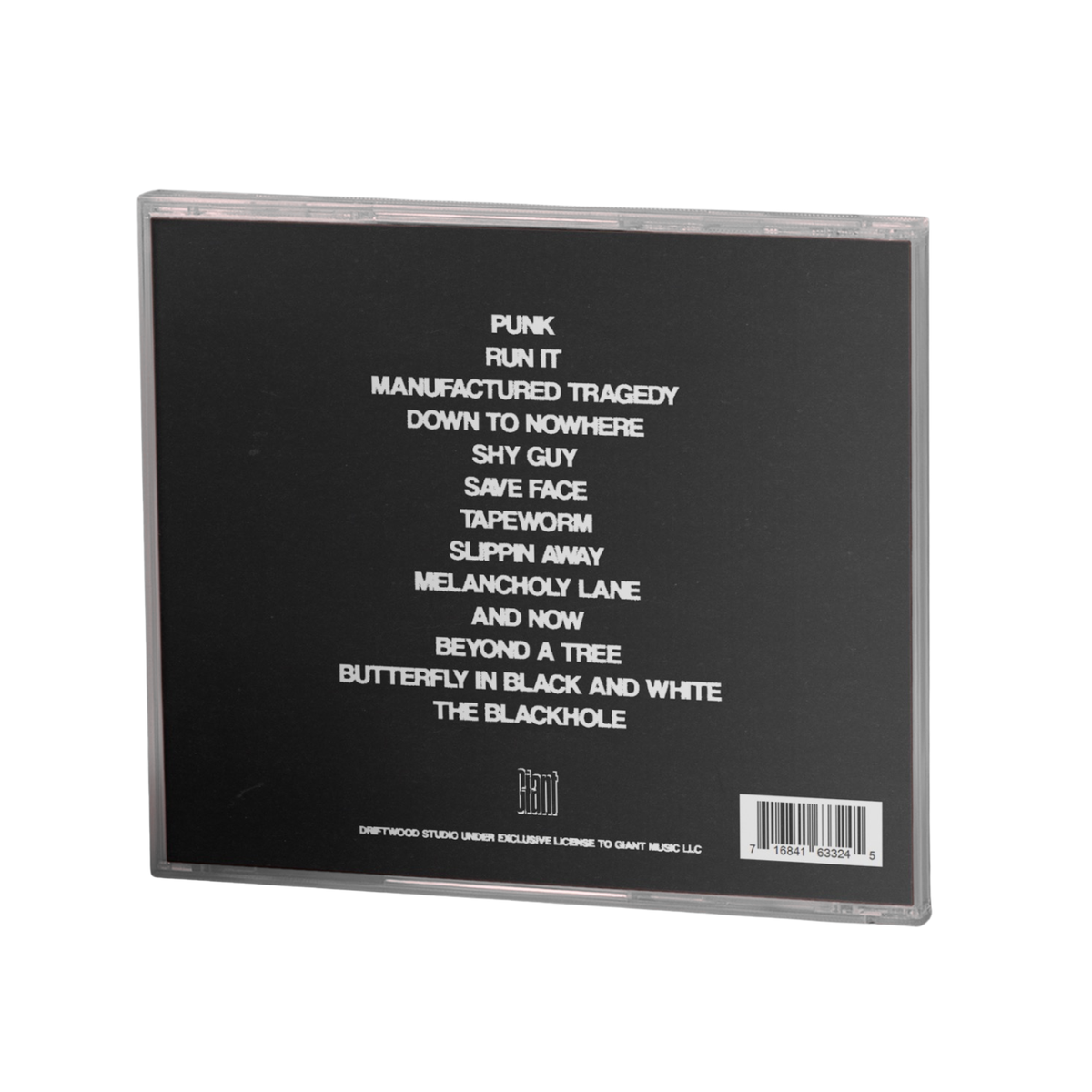 Butterfly In Black and White CD
