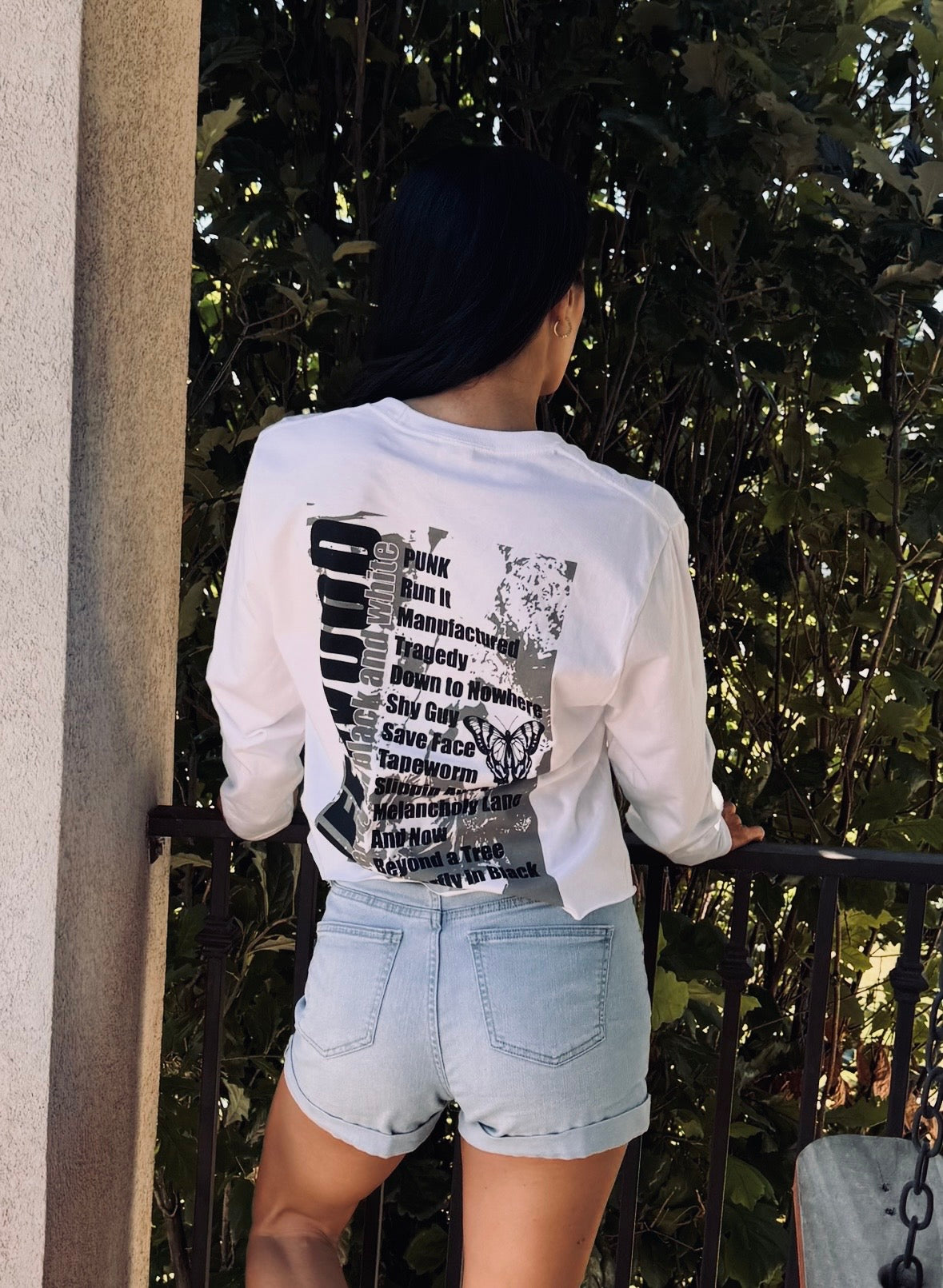 Long Sleeve Butterfly Shirt