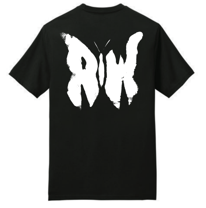 RW Butterfly Black Tee
