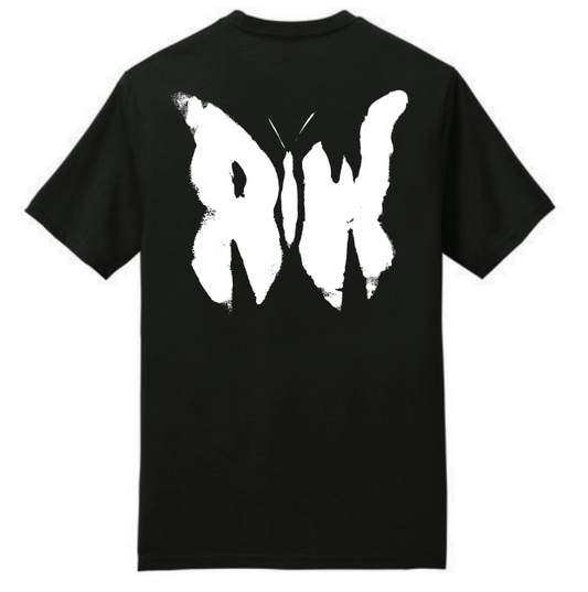 RW Butterfly Black Tee