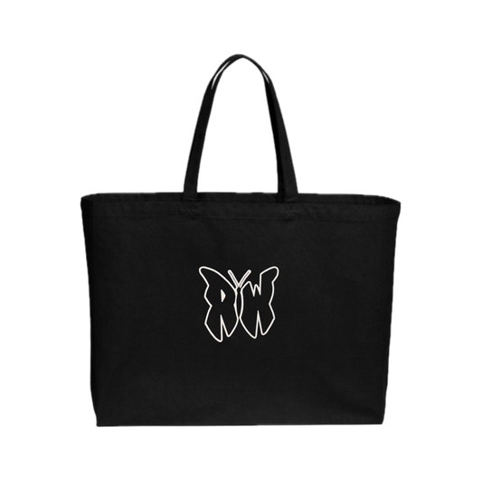 RW Butterfly Cotton Tote Bag