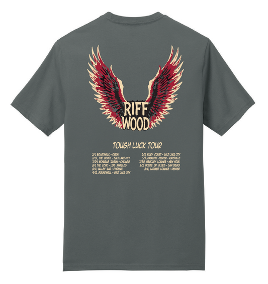 Exclusive!!  Tough Luck Tour Wings Shirt